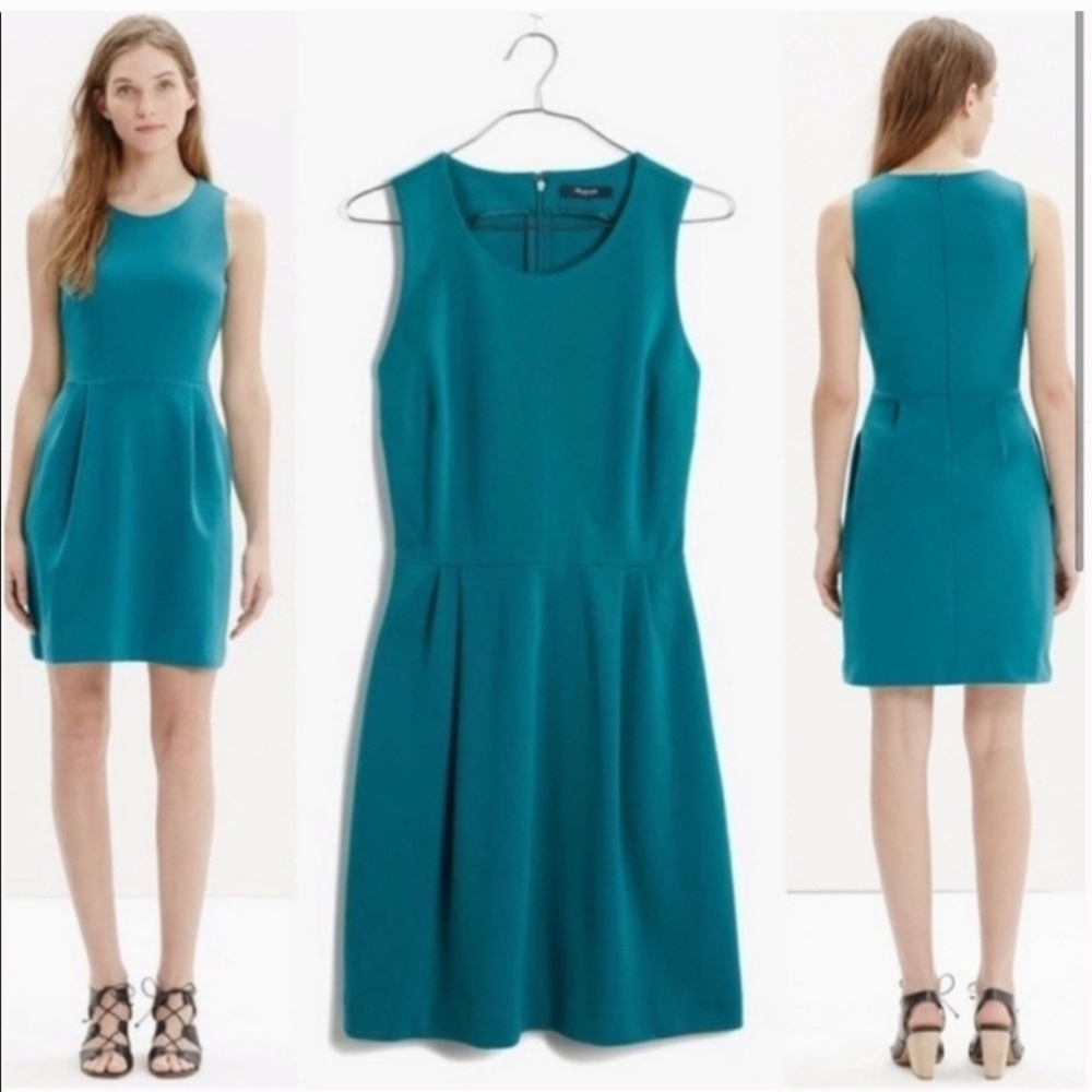 Madewell Teal Casual Dress Sz S